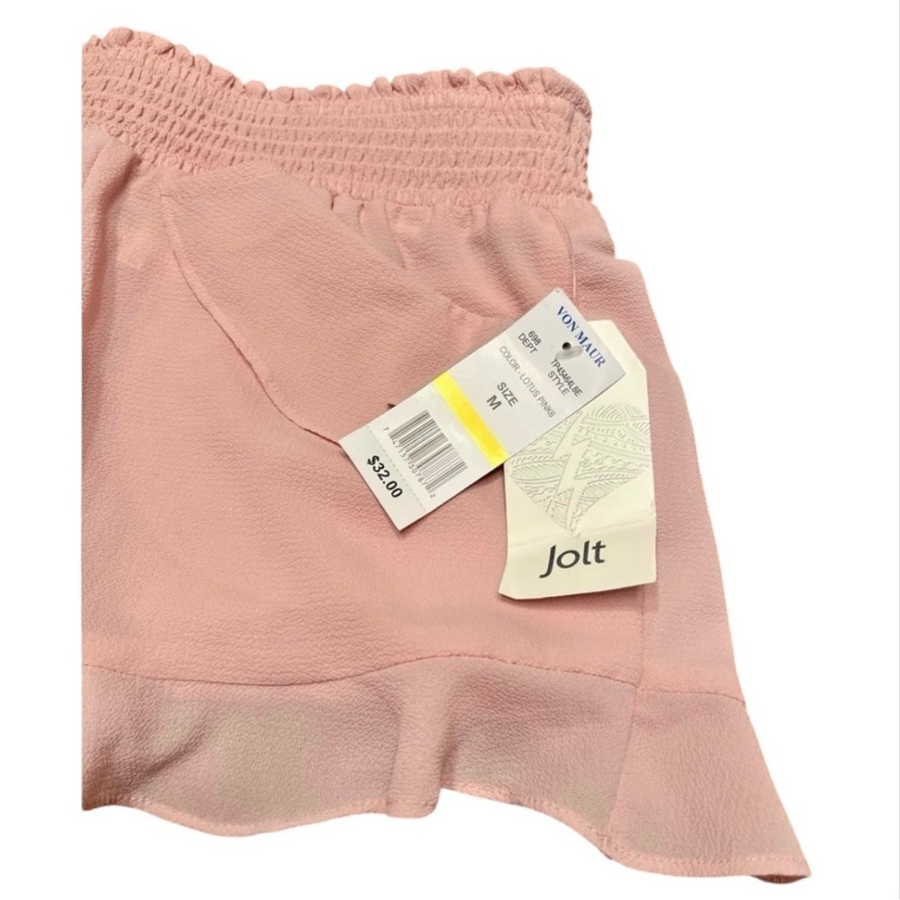 NWT Jolt Lotus Pink Ruffle Short Size M - Picture 8 of 8